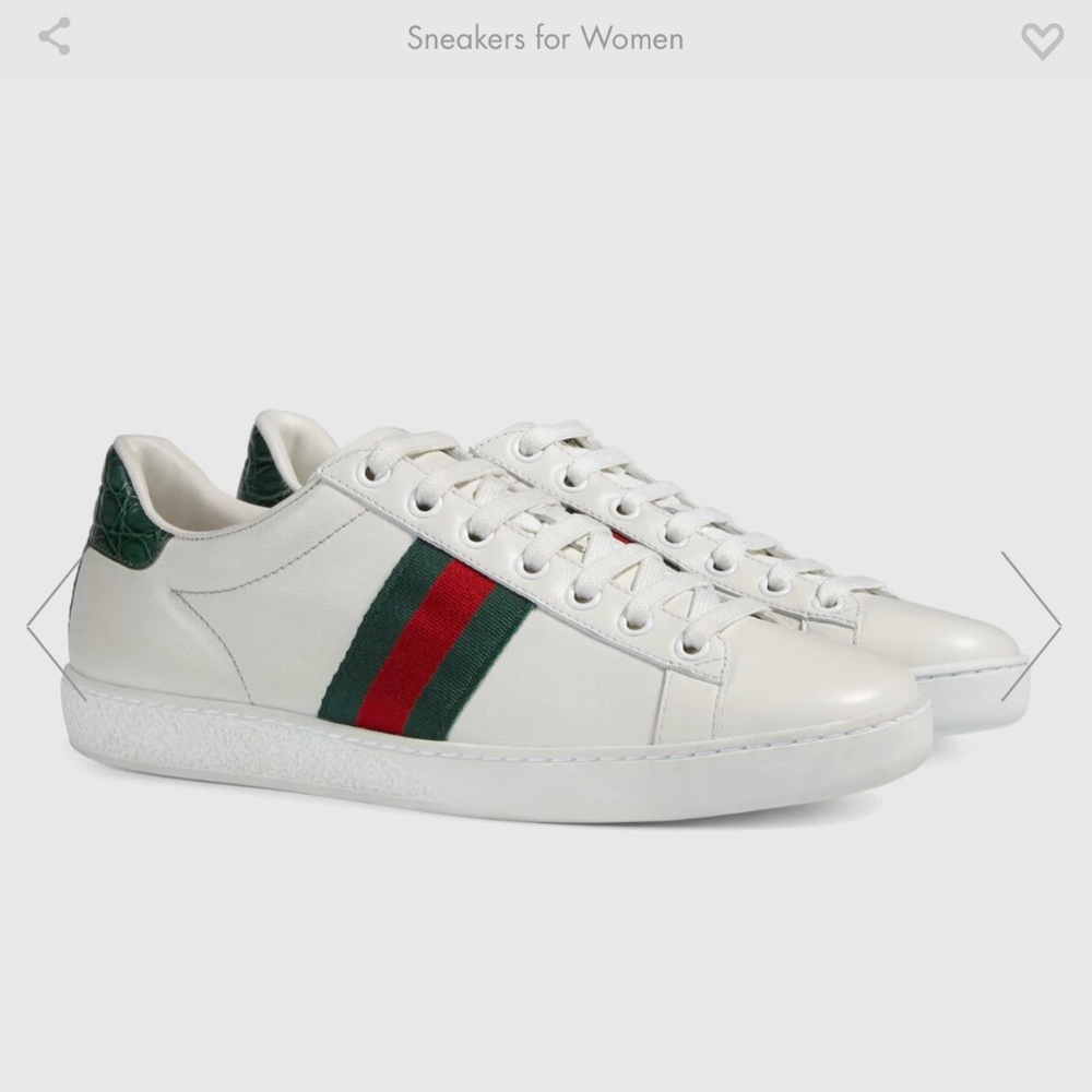 Gucci Ace Leather Sneakers